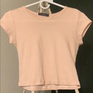 Brandy Melville Striped Crop